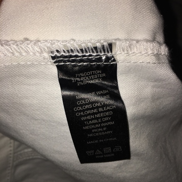 Baccini white denium jacket - Picture 7 of 7